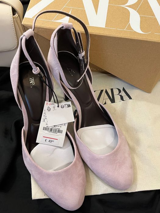 Нові шкіряні туфлі ZARA