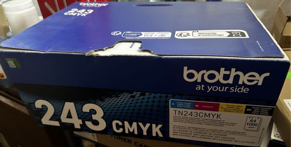 Оригінальний набір тонер-картриджів Brother TN-243 CMYK