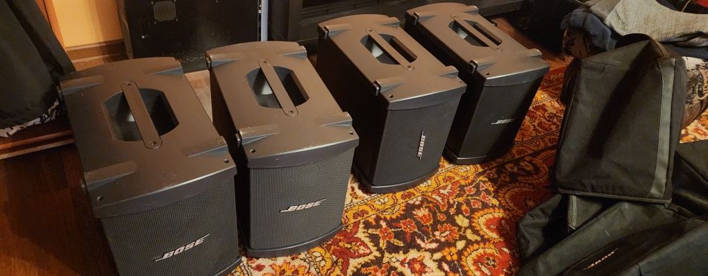 BOSE 4x BAS B1 + wzmacniacz BOSE  pack lite A1 + okablowanie
