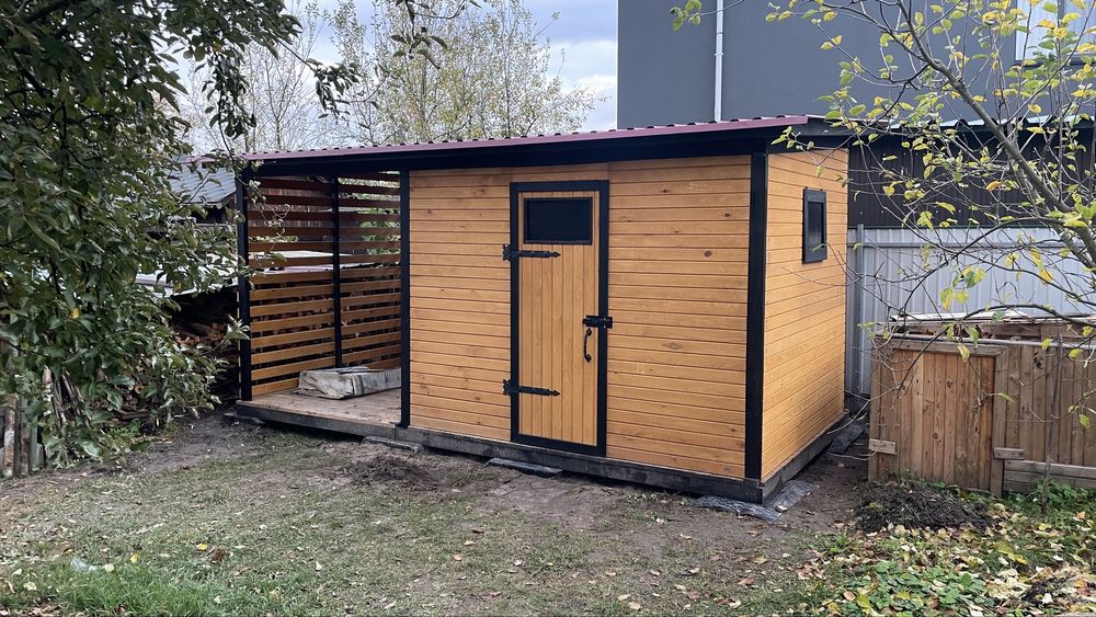 Гозподарскі будинки, сарай, хоз блок