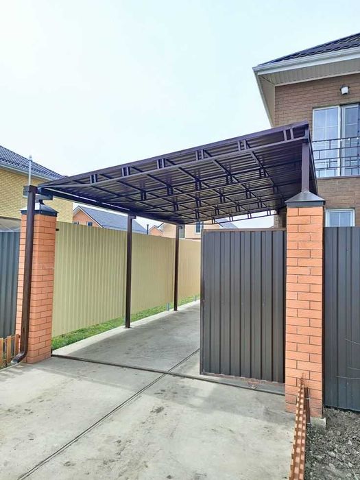 Навес, ворота, забор, калитка, жалюзи, ламели под заказ. Производитель