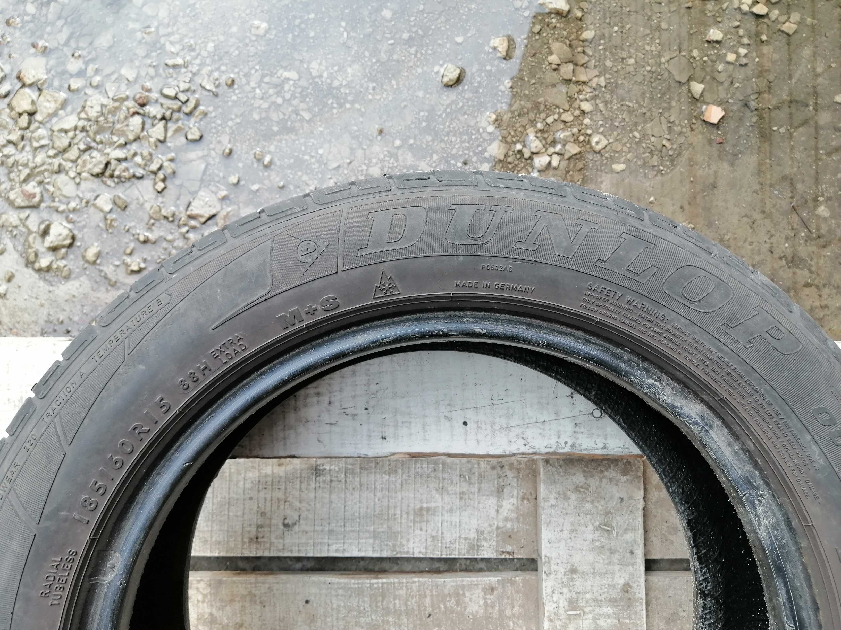 Всесезонні 185/60 R15 dunlop sp sport 01 as, ціна комплекта 3000 грн