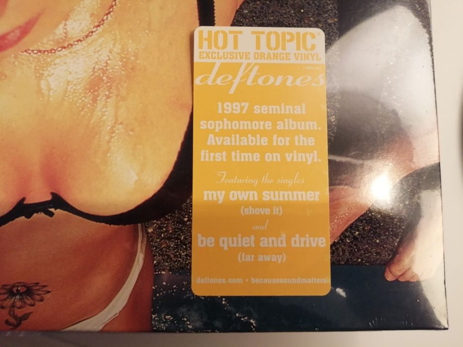 Deftones ‎– Around The Fur Vinyl, LP, Album, Limited Edition, Orange