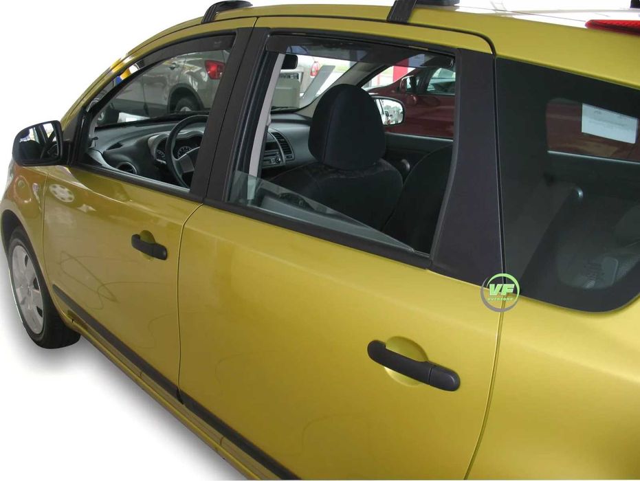 Вставные ветровики Nissan Note 2005-2012 новые Heko Team моделные 4 шт