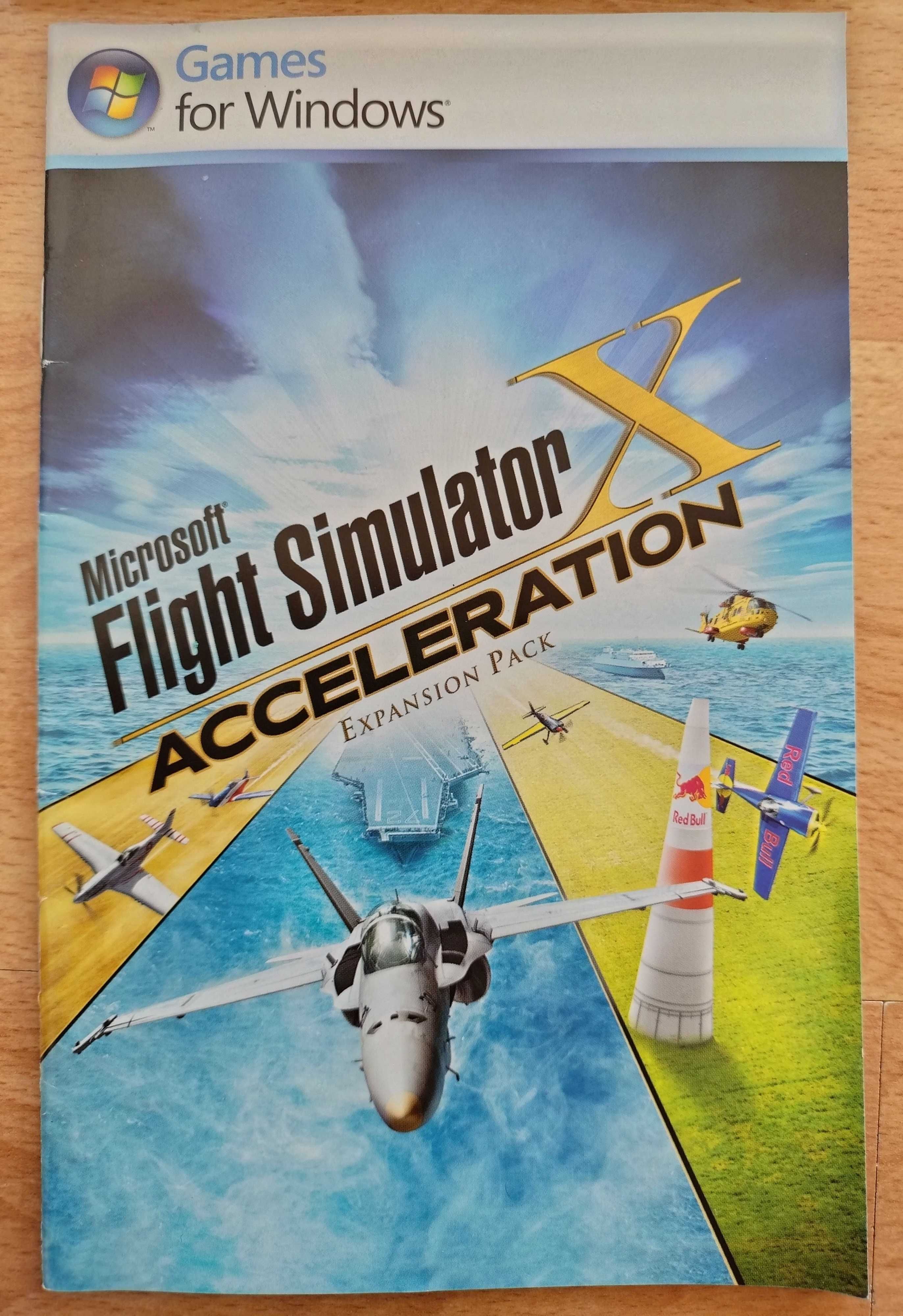 Flight Simulator X Gold Edition Eng ( Deluxe + Acceleration Pack )