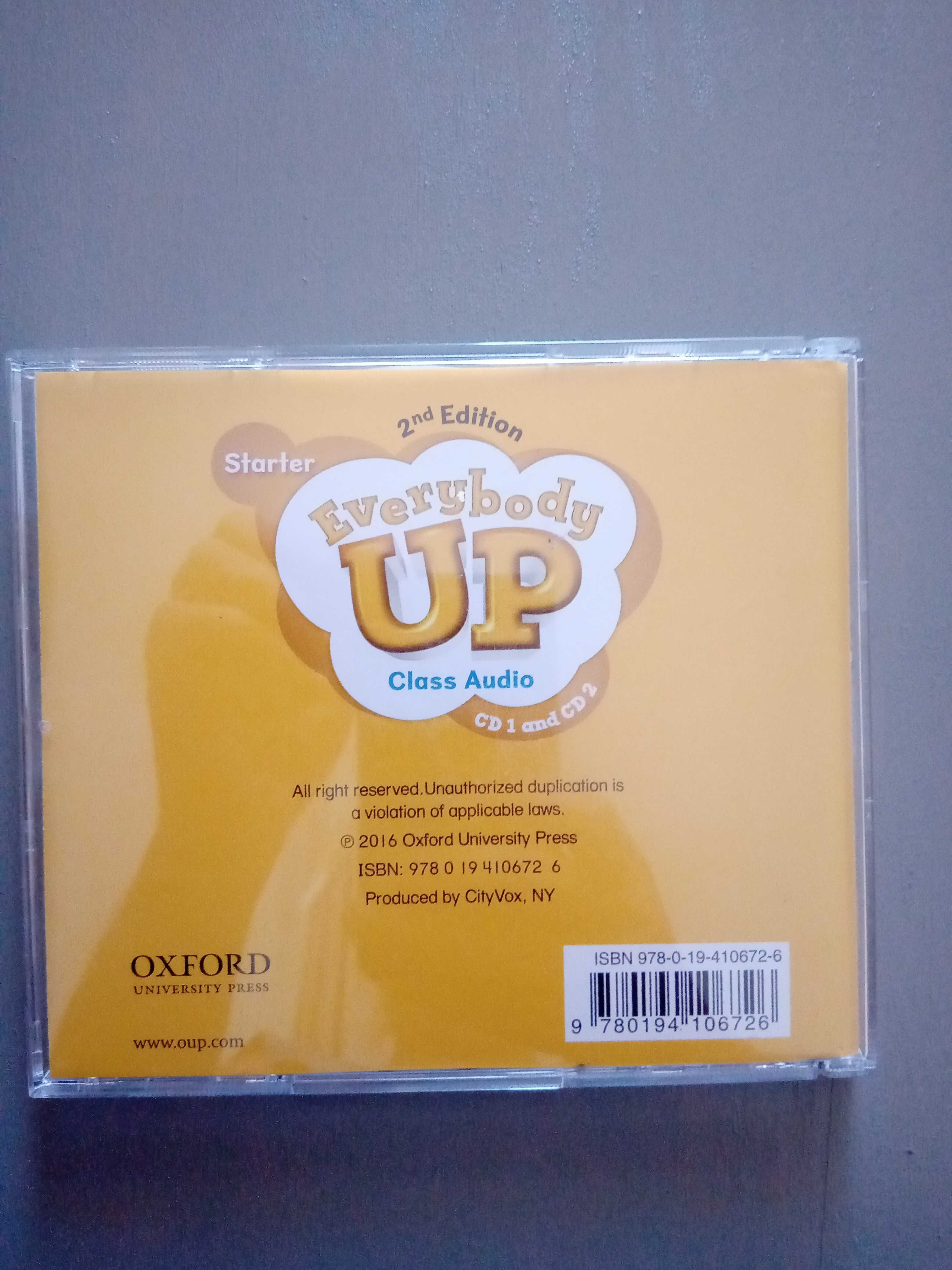 CD everybody up Starter 2nd edition Oxford