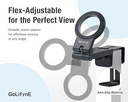 Uchwyt magnetyczny na telefon do samolotu NA STOLIK I OPARCIE