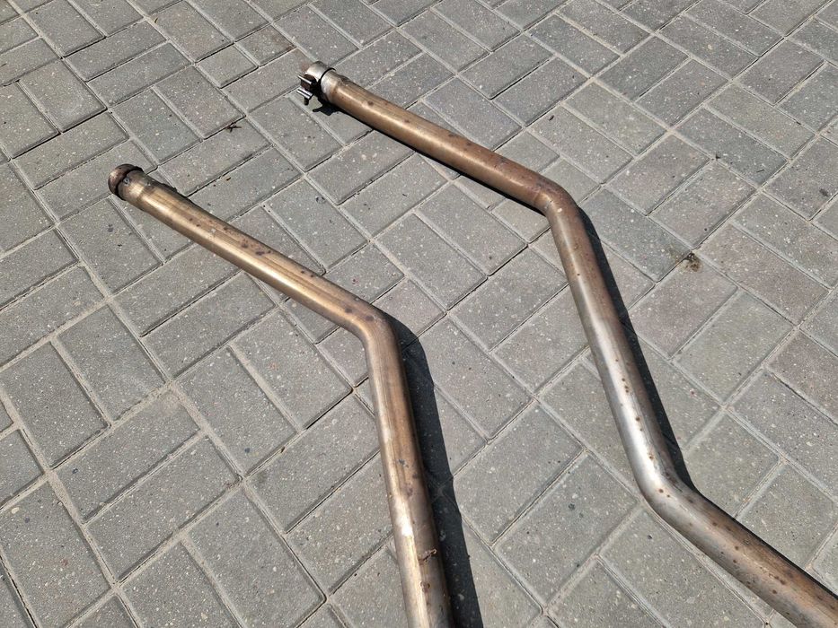 BMW 1 E87 118d 120d M47 2.0d Wydech Tłumik Środkowy Komplet BDB