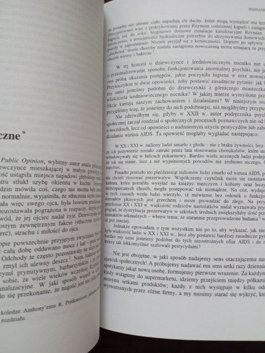 Człowiek istota społeczna - E. Aronson - psychologia / socjologia