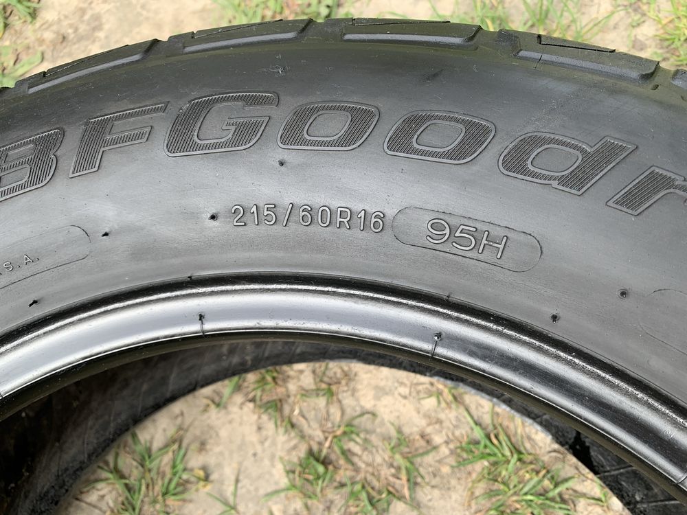 Літні шини(резина) 215/60 R16 “BF Goodrich” Advantage T/A Sport - 2шт.