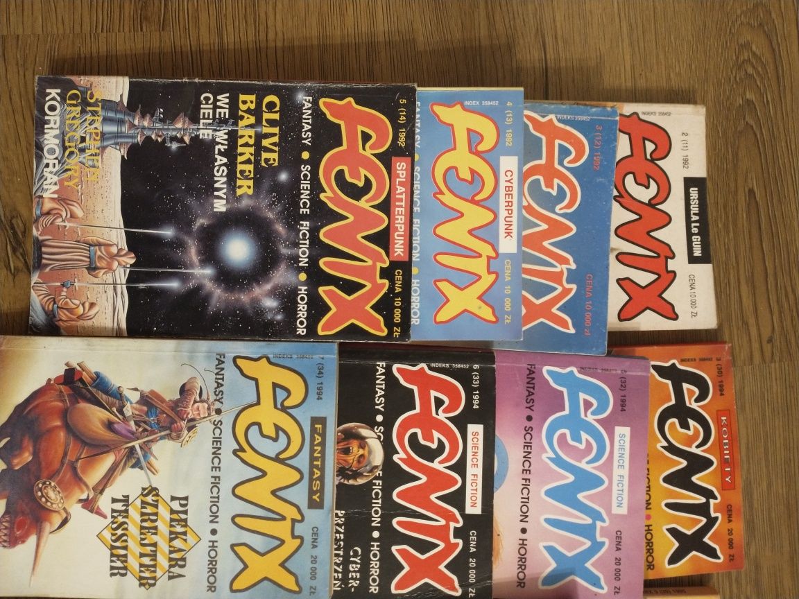 Fenix Fantasy Science-fiction Horror 1992-96