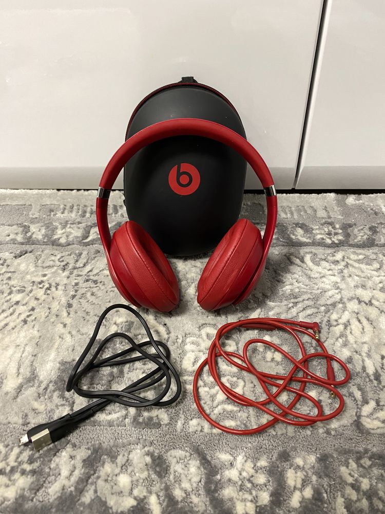 Наушники Beats Studio 3 Wireless Red