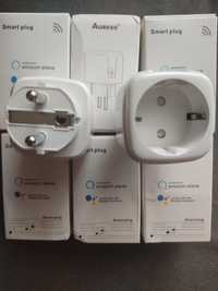 Zigbee Gniazdo 20A pomiar energii Tuya Smart life home inteligentne