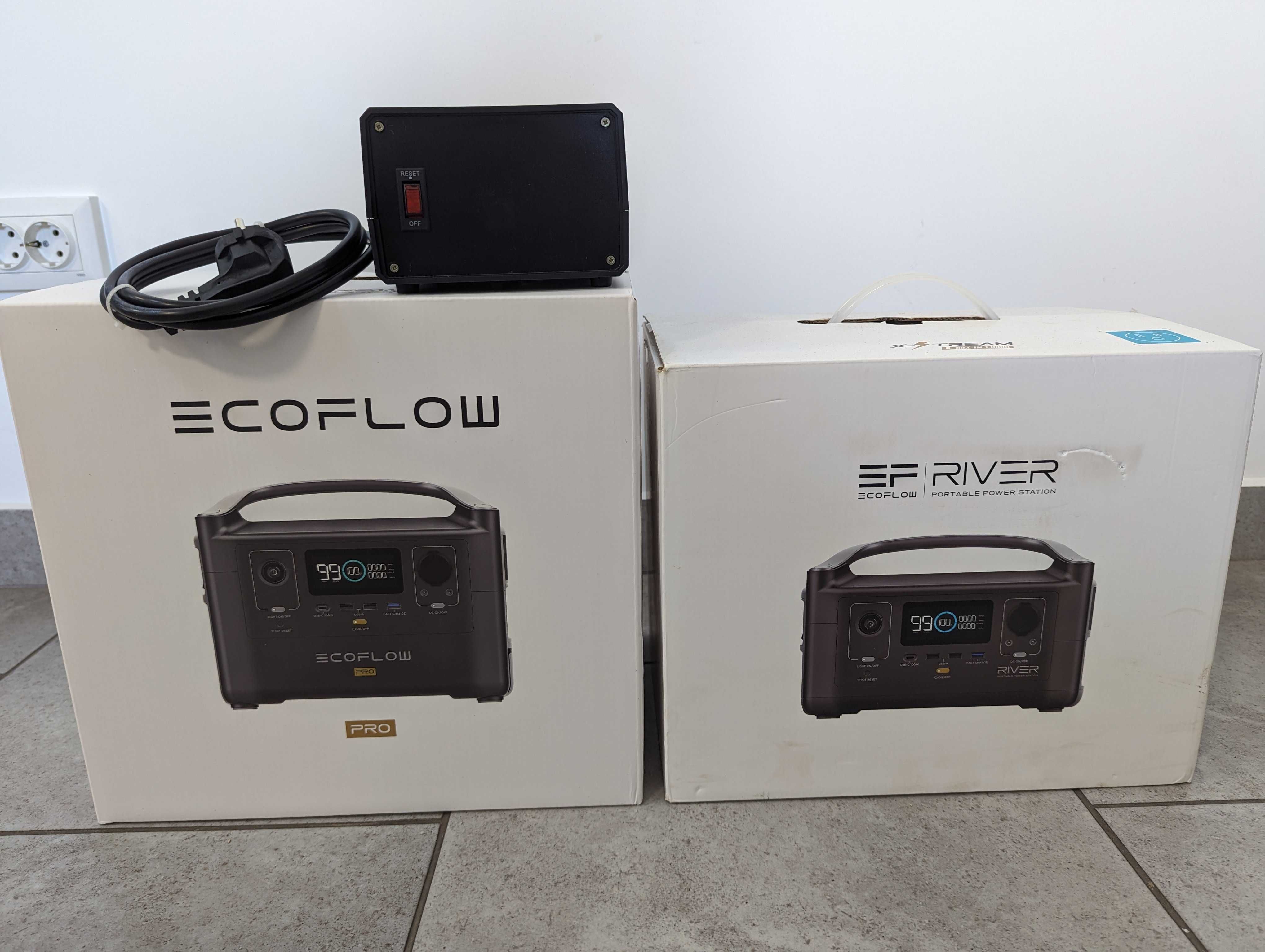 Зарядна станція EcoFlow Pro 720Wh Black 600W