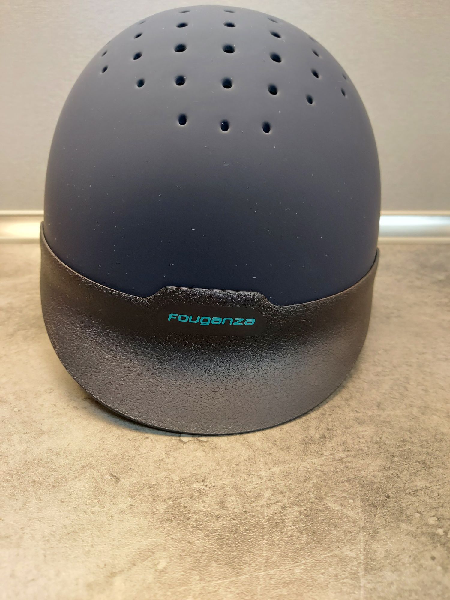 Kask jeździecki Fouganza roz.S (52-55) , FH 120 Blue , toczek