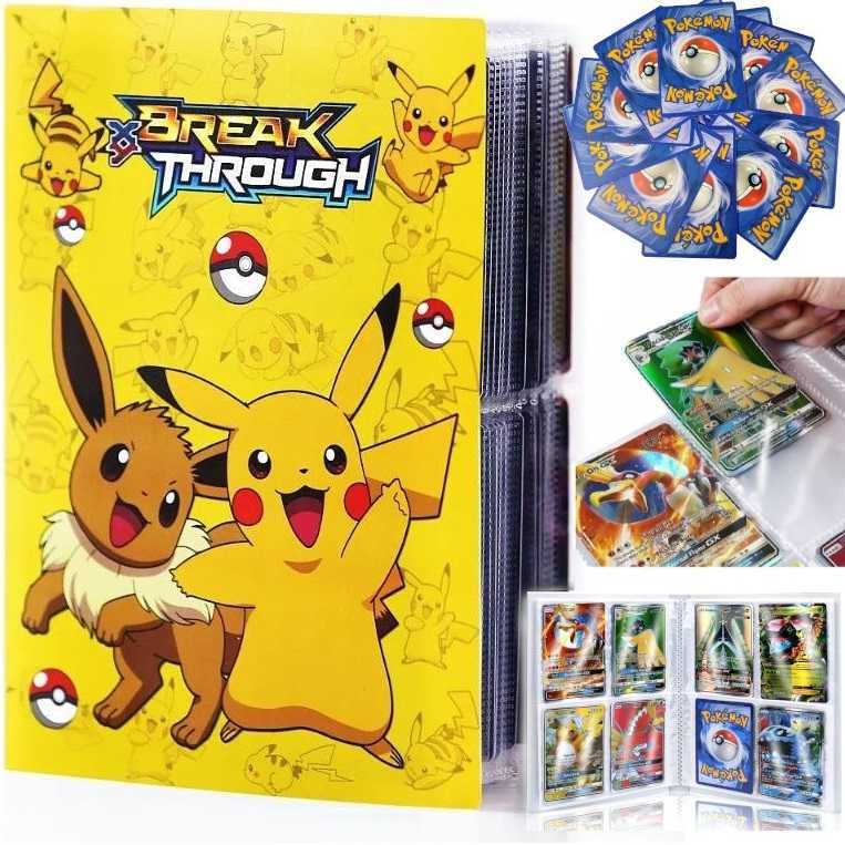 2 x Klaser ALBUM na karty POKEMON 3D na 240 karty RÓŻNE WZORY