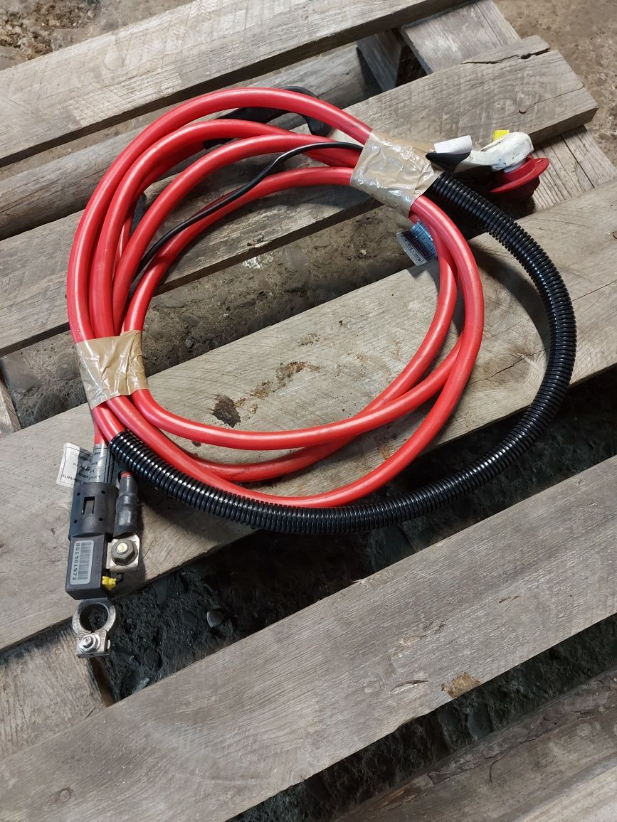 Kabel plusowy rozruchowy klema pirotechniczna bmw e60 e61