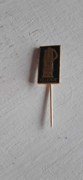 stara przypinka górnicza lampa górnicza 1979 velenje dla kolekcjonerów