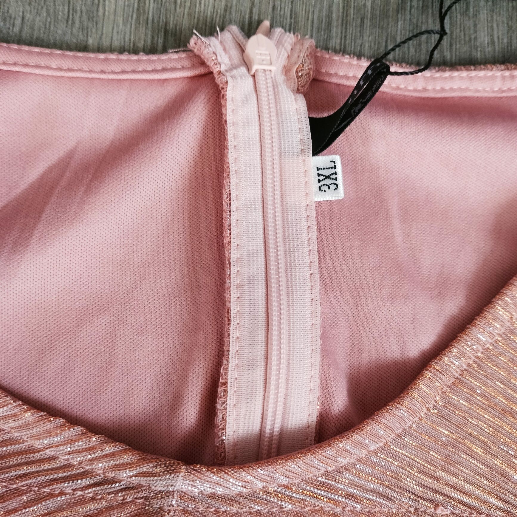 Sukienka maxi złoto srebro 3xl 50 balowa elegancka wieczorowa gorset