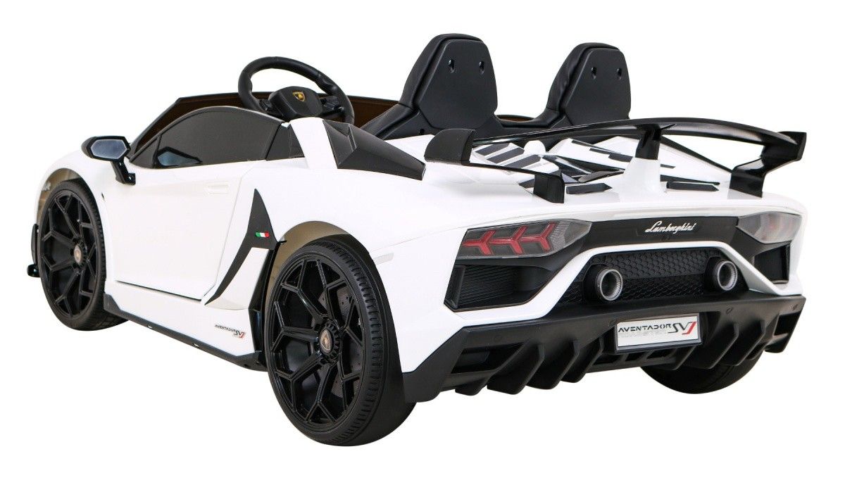 Lamborghini Svj Drift Dla 2 Dzieci Biały Funkcja Driftu Pilot Mp3