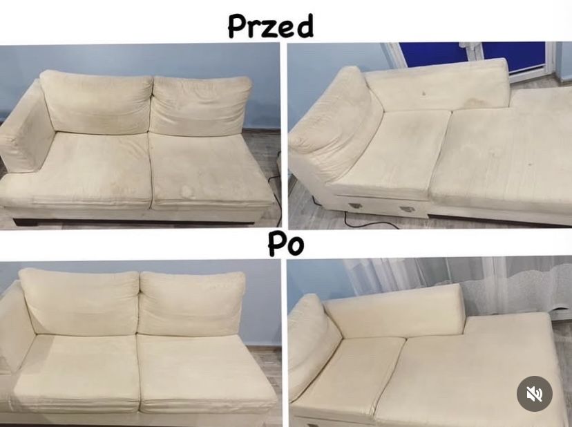 Pranie Tapicerki Sof Kanap Foteli Krzeseł Wersalki Materaca Wykładziny