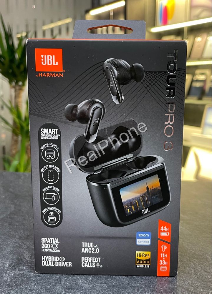 Навушники TWS JBL Tour Pro 3 Black