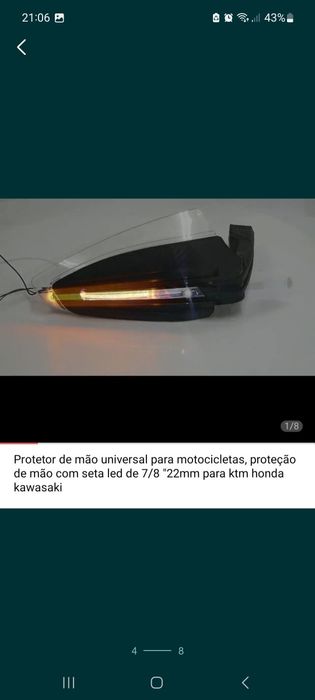 Protetor de maos mota