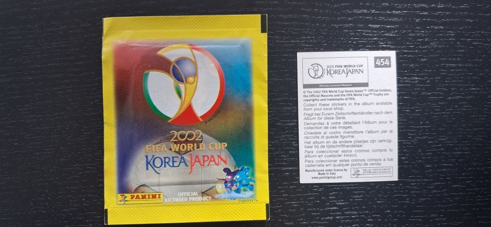 Cromo futebol de Henrik Larsson(Mundial 2002)da Panini