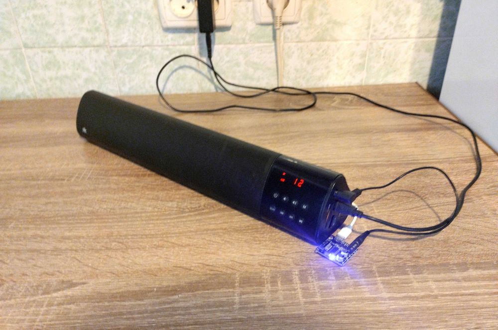 Потужна колонка саундбар з ЦАП AUX USB-флешки CDcard Bluetooth