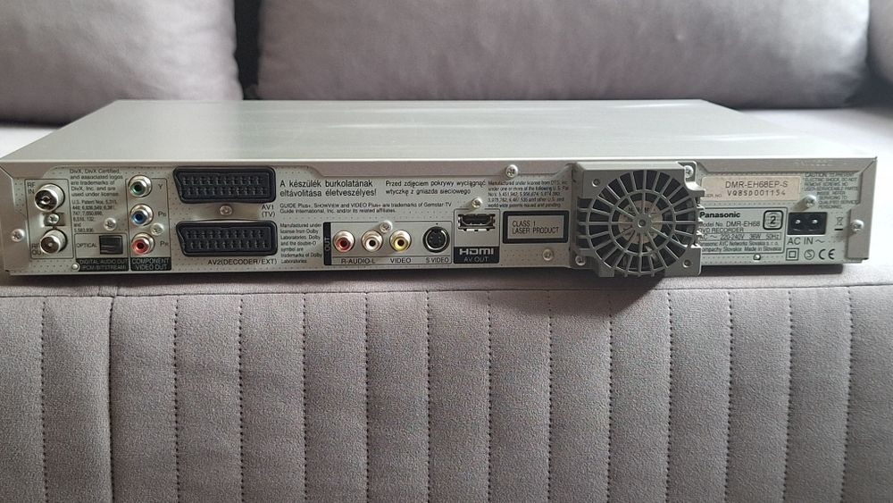 Sprzedam Panasonic DMR-EH68 - nagrywarka DVD