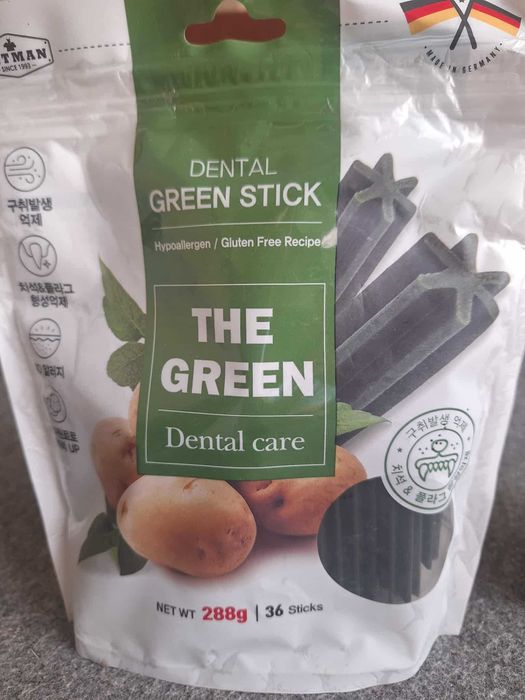 Чистящие палочки для зубов  собак- всех пород 2 уп-ки х 36 шт.