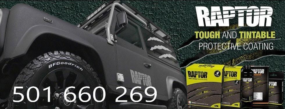 malowanie, lakierowanie ,konserwacja podwozia ,powłoki  Raptor 4x4