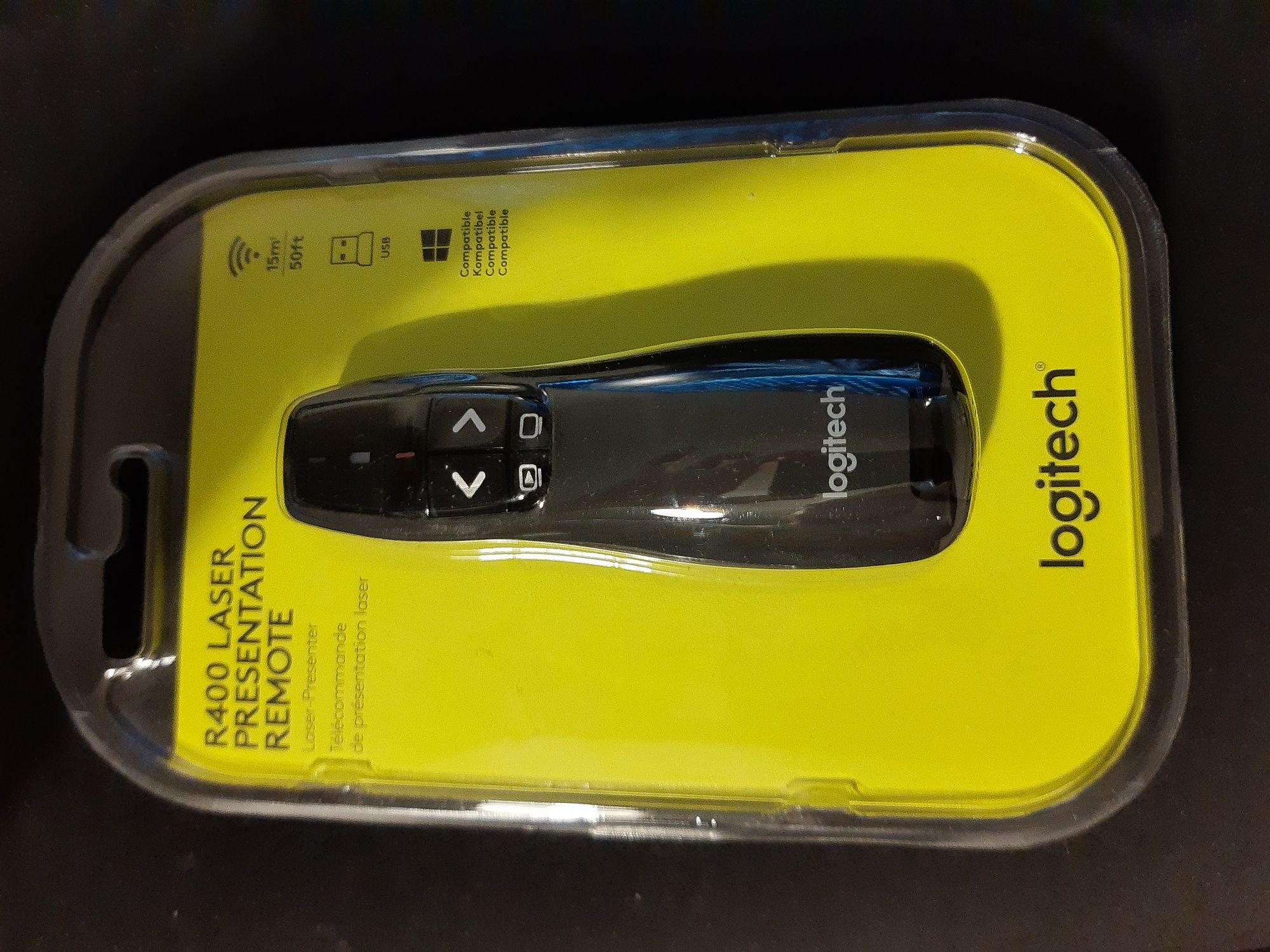 Logitech R400 pointer laser wskaźnik