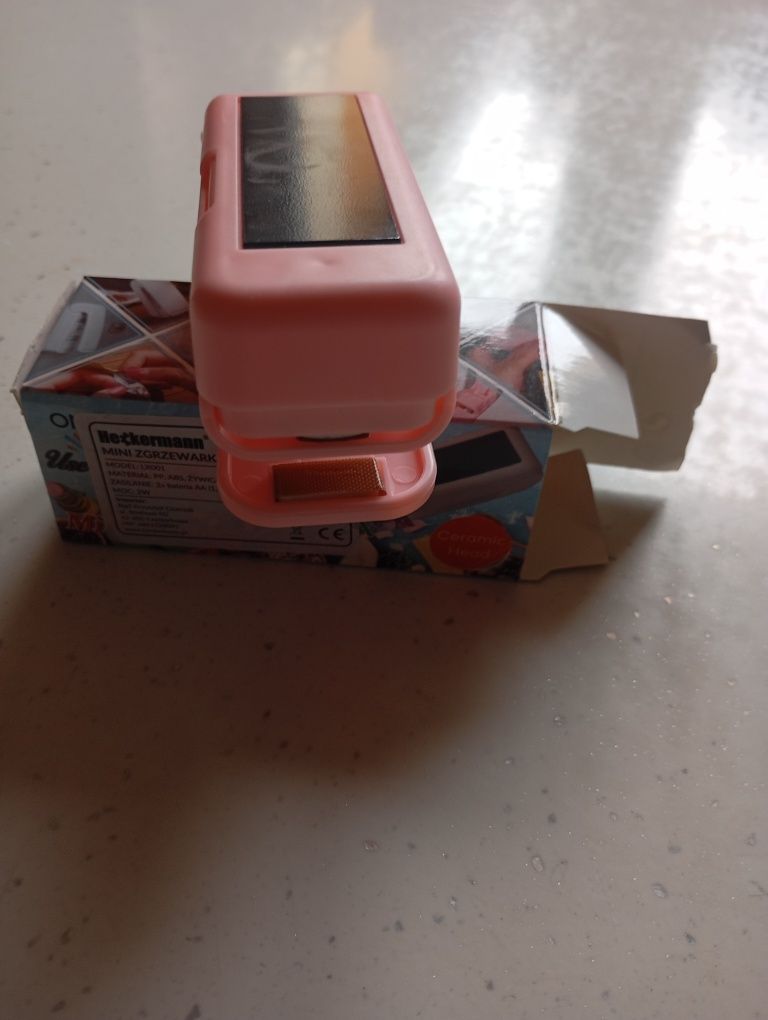 Mini zgrzewarka do folii
