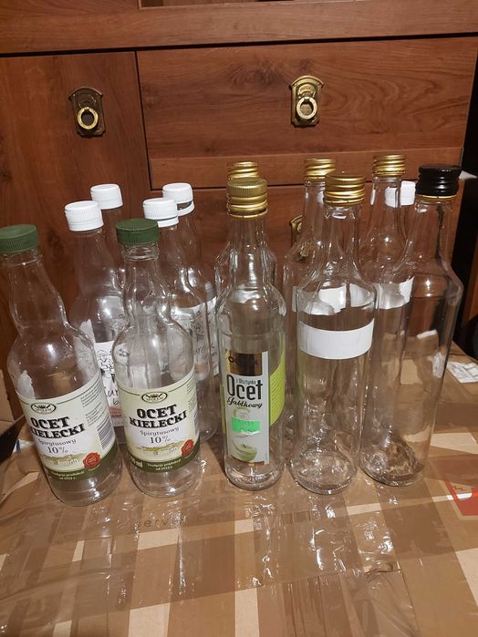 butelki szklane 0,5 litrowe (35 szt.)