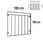 Balkon Balustrada francuska okienna BF06 RAL od 100 cm Cała Polska