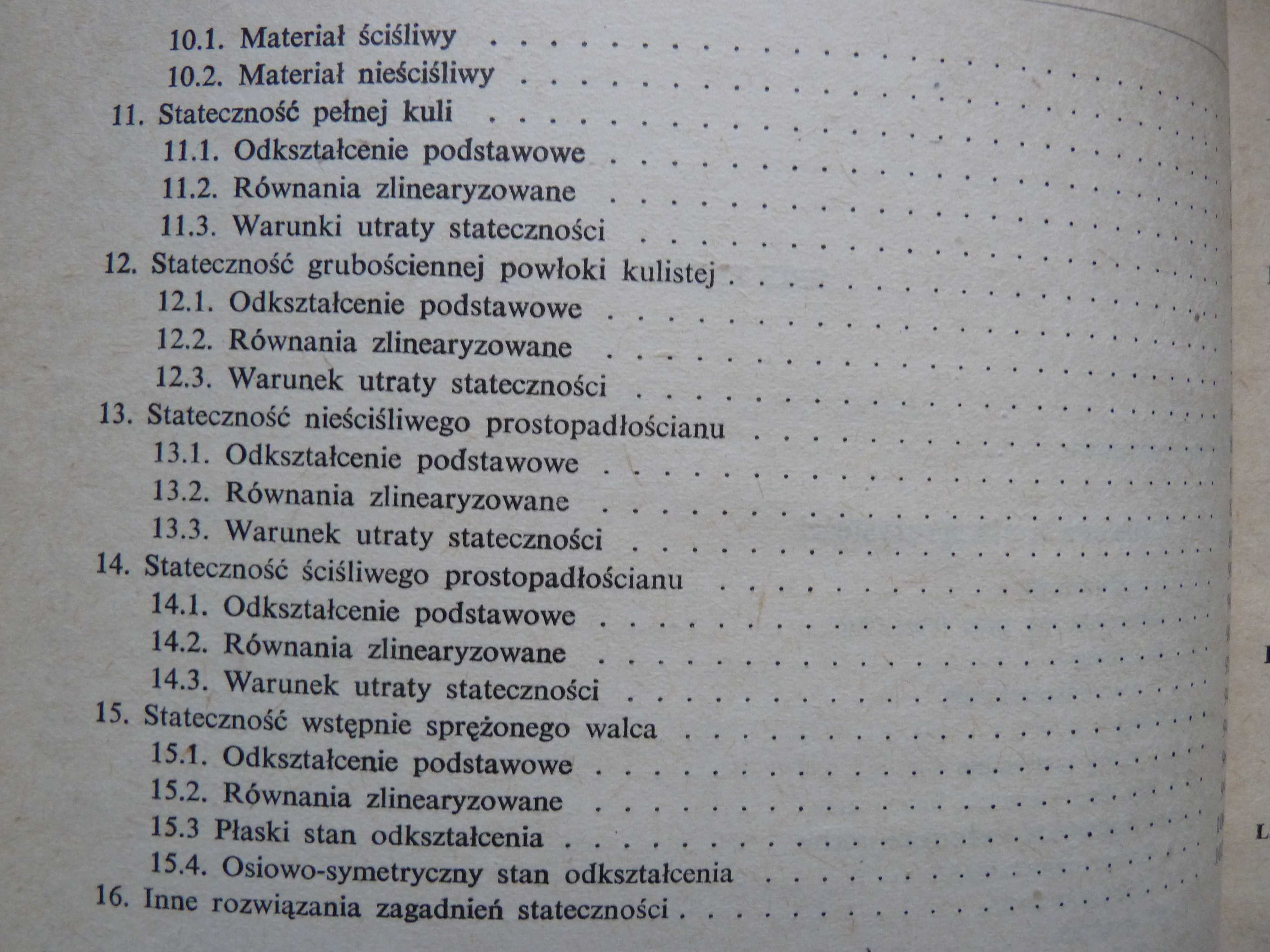 Zagadnienia dynamiczne nieliniowej teorii sprężystości  Z. Wesołowski