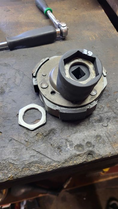 Двойна головка  для гайок щеплення Варіатора 39 - 41 мм (1/2")