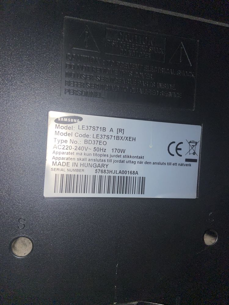 Telewizor samsung 37’