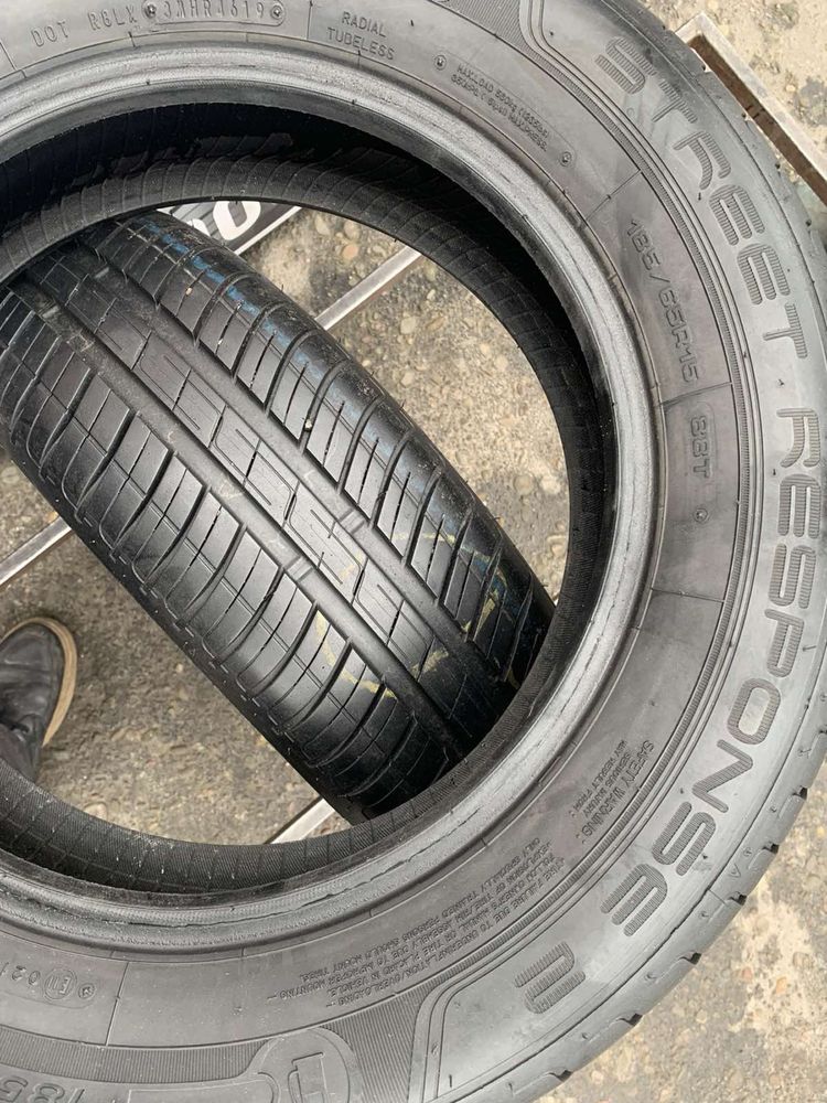 Шини 185/65 R15 пара Dunlop 2019p  літо 6,8мм