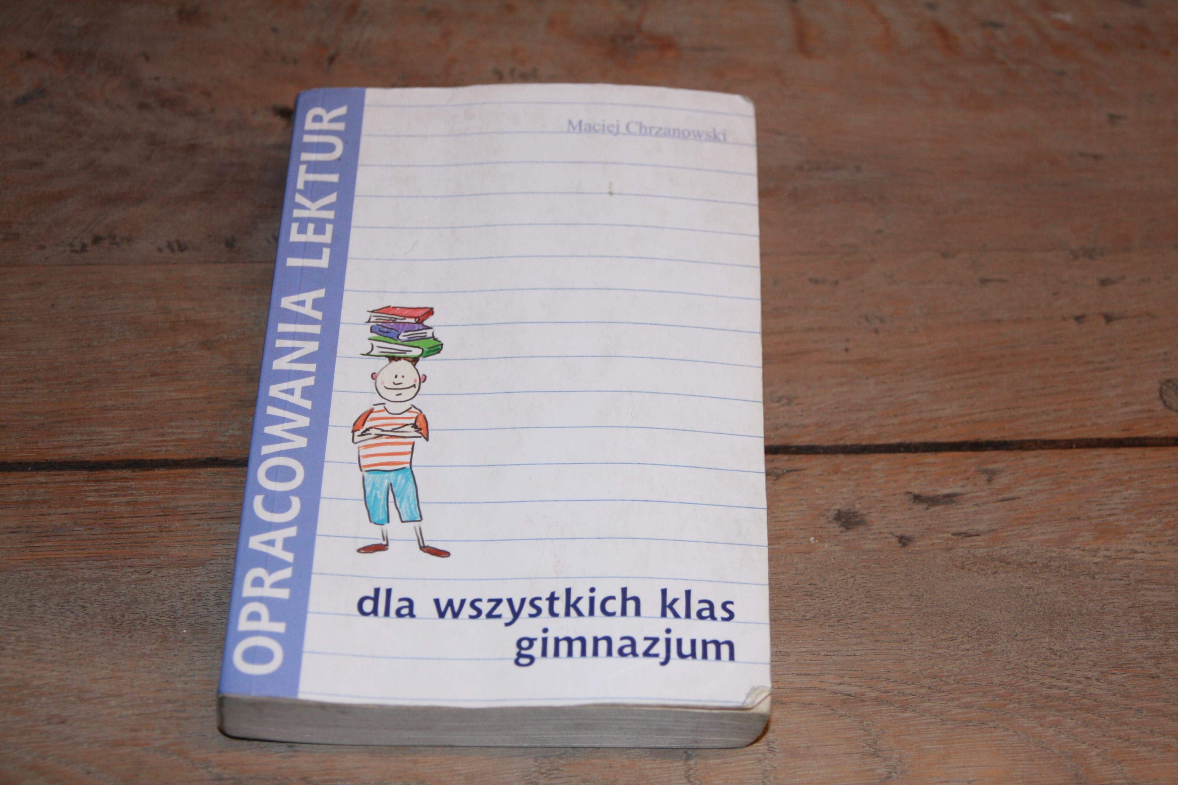 książka Opracowania lektur - Czrzanowski