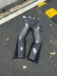 Джинси Gallery Dept x Chrome Hearts Flared opium фларед кльош клеш