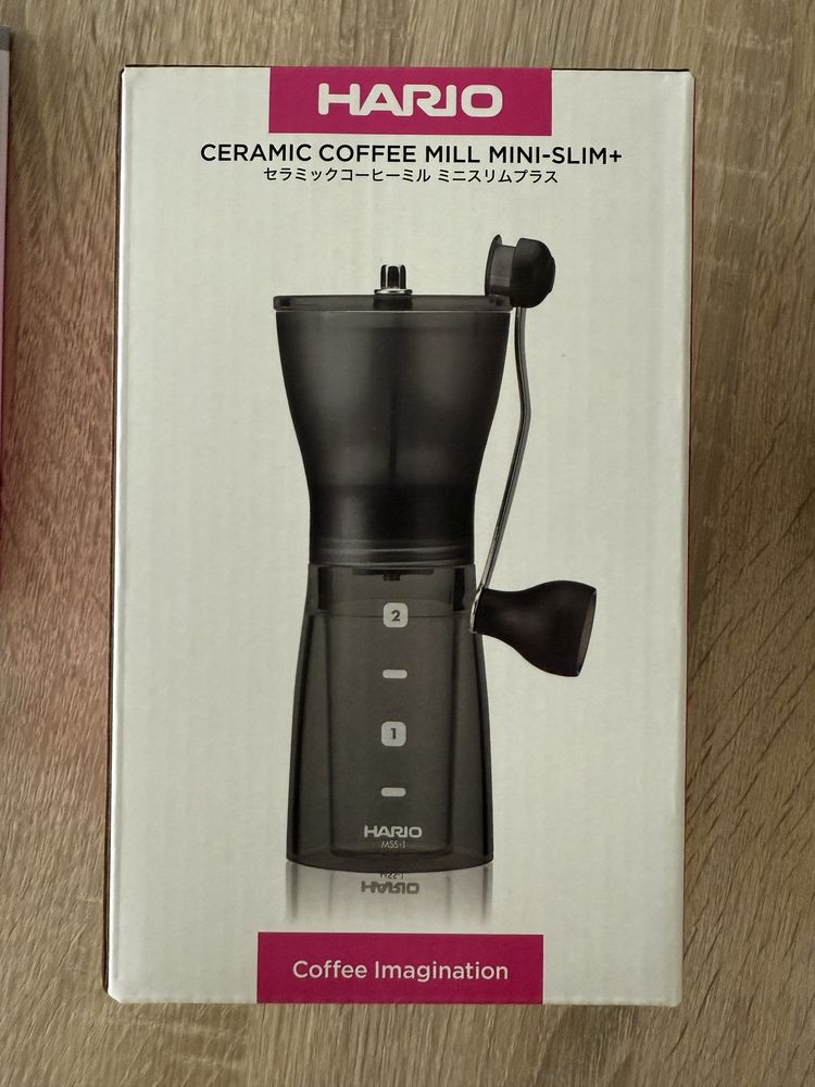 Hario Mini Mill Slim Plus - ręczny młynek do kawy