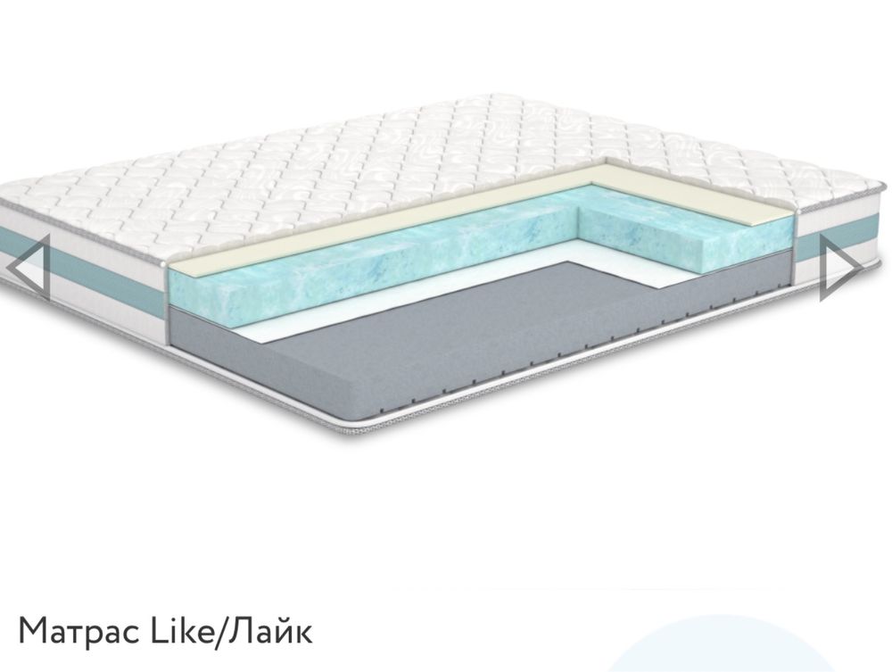 Матрац Лайк 160х200 Безкоштовна Доставка