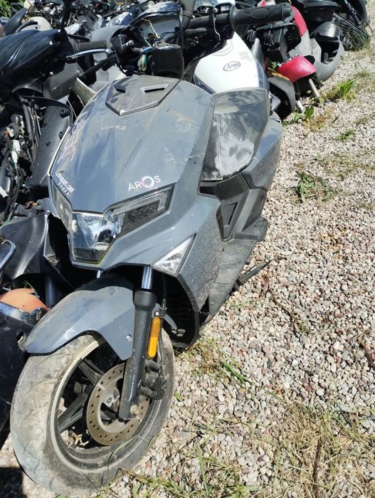 Arios  junak owiewki lampa przód lagi pompka hamulca koło instalacja e