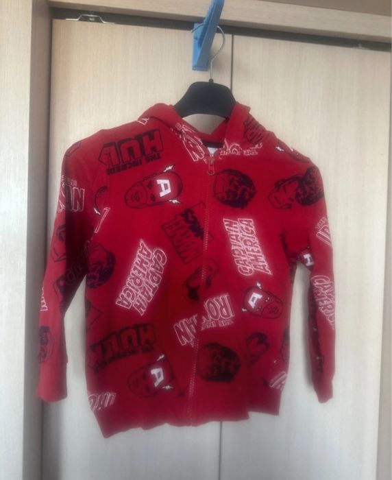Bluza z kapturem zapinana na zamek, Marvel, r.116 (6lat)