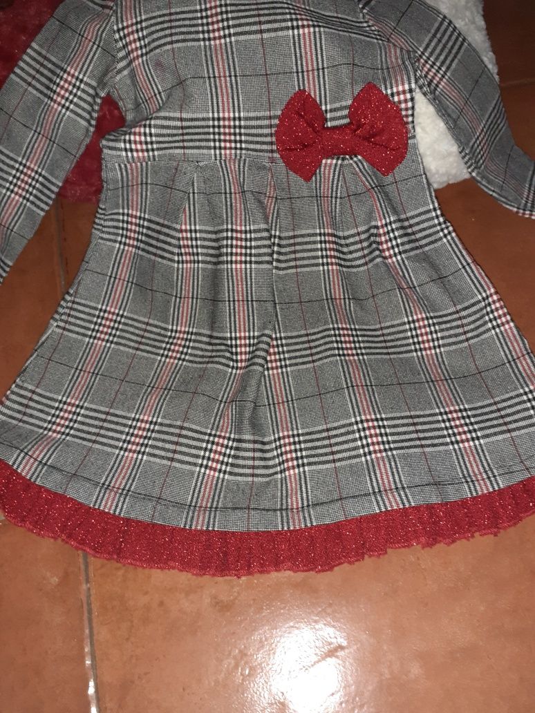 Vestido mais bolero mayoral( usado uma vez)