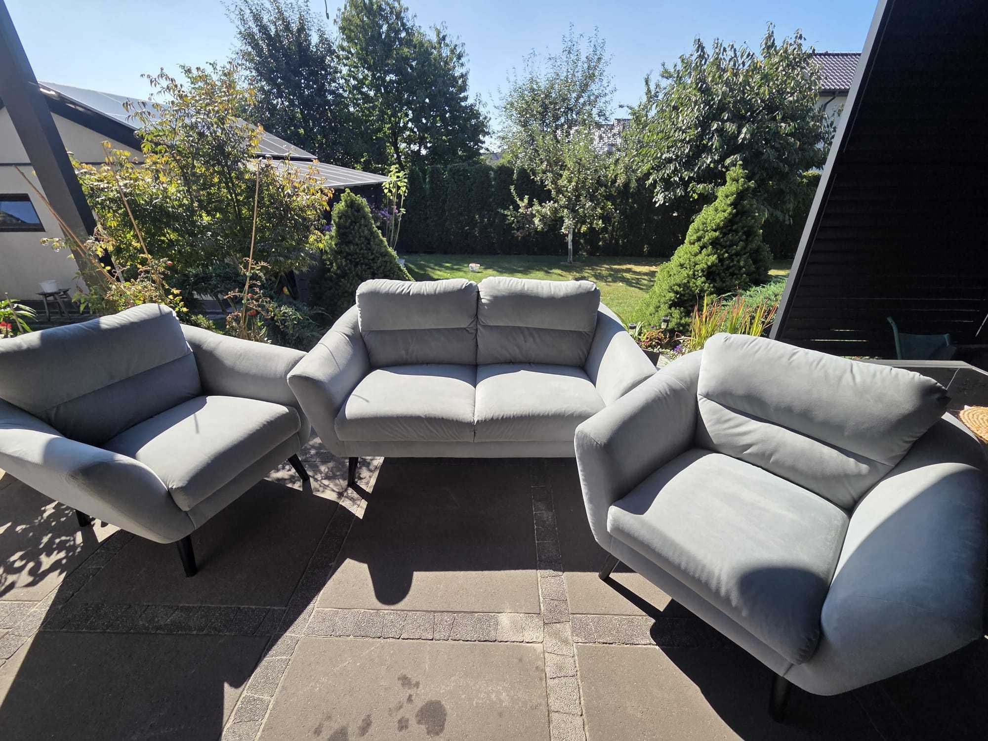 Sofa 2-osobowa + 2 fotele