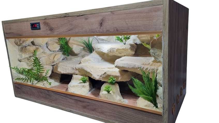 Terrarium  gotowe  dla agamy , gekona ,jaszczurki 100x50x50