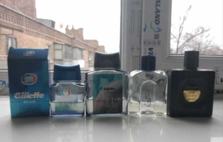 Одеколон лосьон Gilette Arctic Casino Thrill Denim Black Aqua di Bello